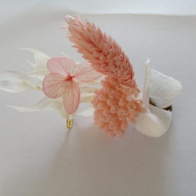 Boutonnière de témoin en sec et stabilisé